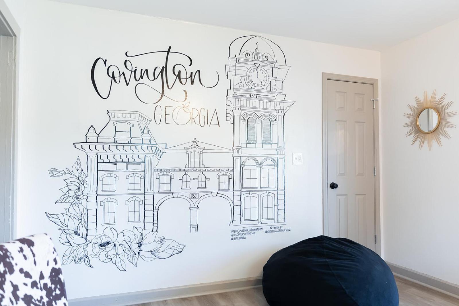 Blue Bungalow W/ Free Golf Cart 1/2 Mi From Square Covington Exterior foto